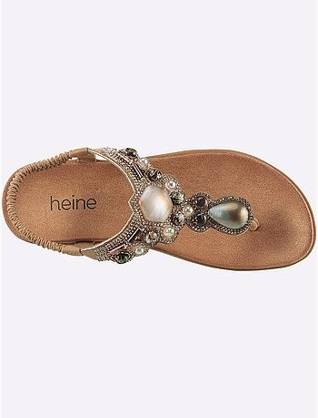 Sandales matière synthétique - taille standard - helline