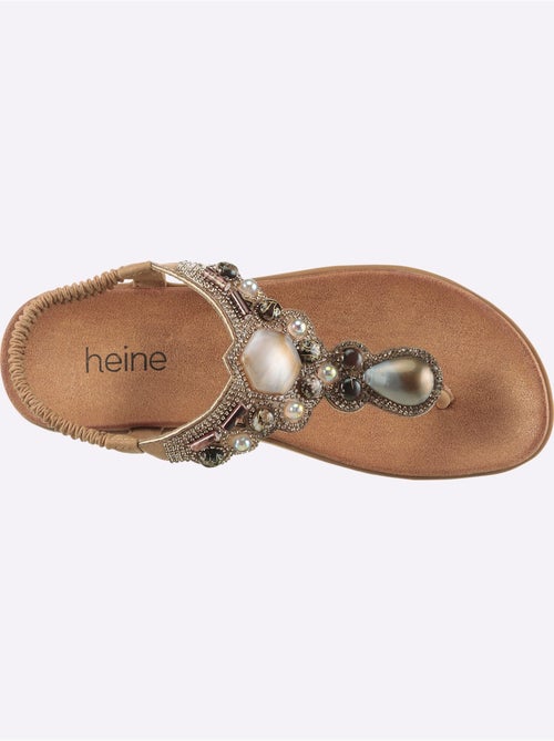 Sandales matière synthétique - taille standard - helline - Kiabi