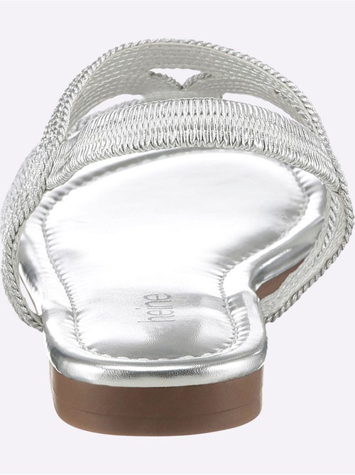 Sandales Matière Textile Agréable à Porter - Taille Standard - helline - Kiabi