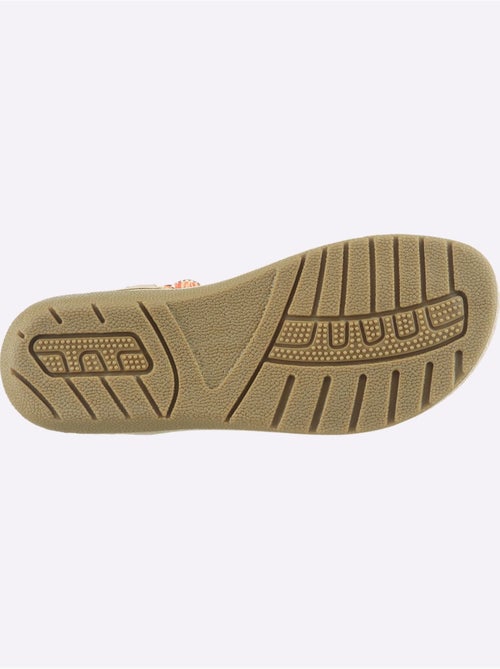 Sandales Matière Textile Agréable à Porter - Taille Standard - helline - Kiabi