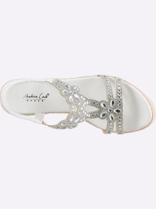 Sandales Matière Textile Agréable à Porter - Taille Standard - helline - Kiabi