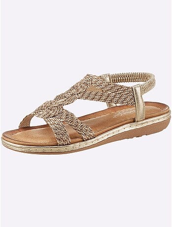 Sandales Matière Textile Agréable à Porter - Taille Standard - helline