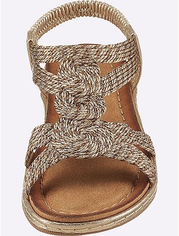 Sandales Matière Textile Agréable à Porter - Taille Standard - helline