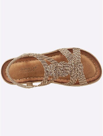 Sandales Matière Textile Agréable à Porter - Taille Standard - helline