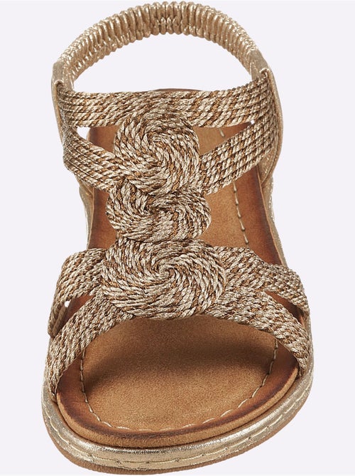 Sandales Matière Textile Agréable à Porter - Taille Standard - helline - Kiabi