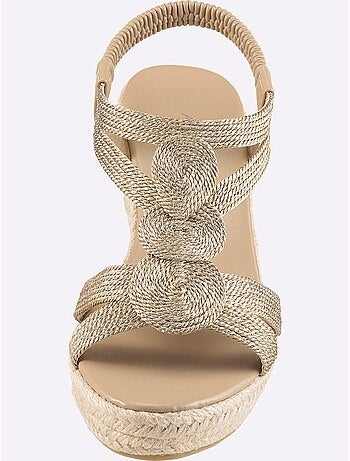 Sandales Matière Textile Agréable à Porter - Taille Standard - helline