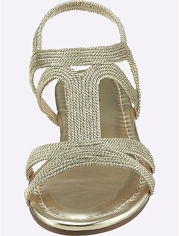 Sandales Matière Textile Agréable à Porter - Taille Standard - helline