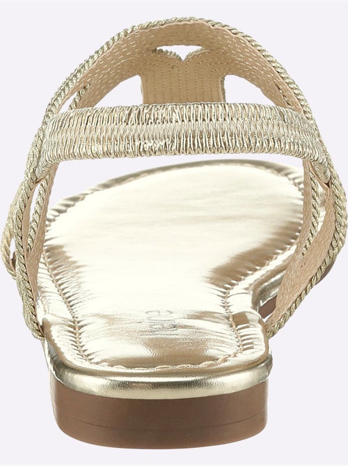 Sandales Matière Textile Agréable à Porter - Taille Standard - helline - Kiabi