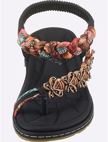 Sandales Matière Textile Agréable à Porter - Taille Standard - Helline