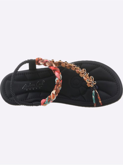 Sandales Matière Textile Agréable à Porter - Taille Standard - helline - Kiabi