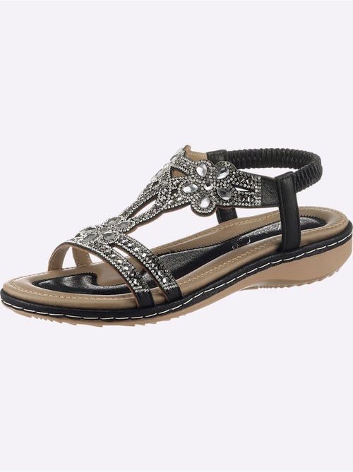 Sandales Matière Textile Agréable à Porter - Taille Standard - helline - Kiabi