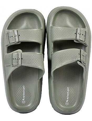 Sandales Mules EVA Boucle