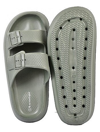 Sandales Mules EVA Boucle