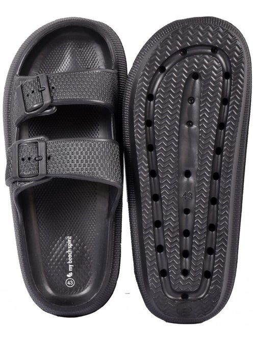 Sandales Mules EVA Boucle - Kiabi