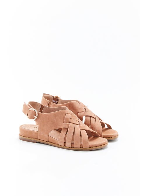 Sandales multibrides croisées - Damart - Kiabi
