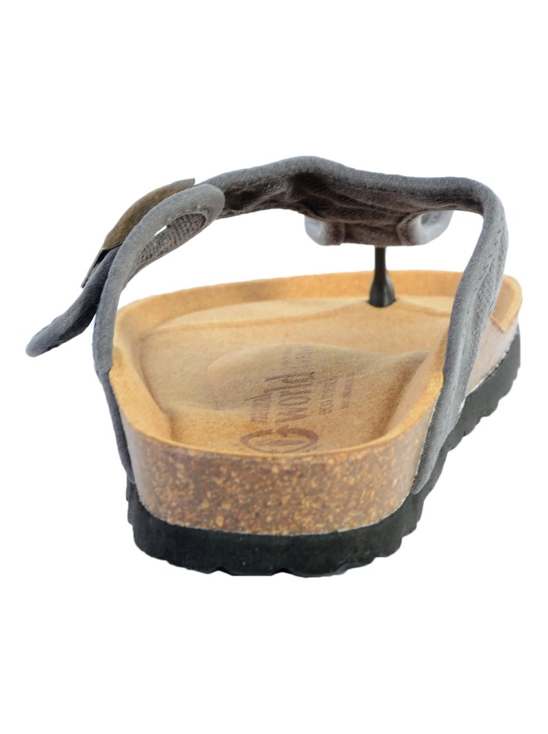 Sandales  Natural World Bio Enzimatico Noir - Kiabi