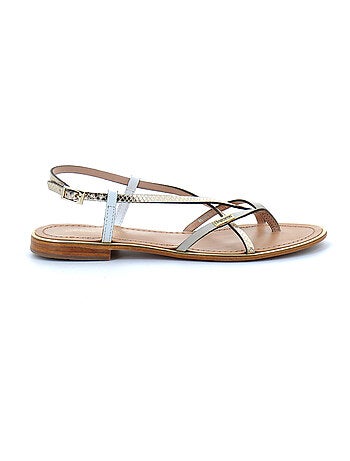 Sandales / Nue Pieds en Cuir les Tropeziennes