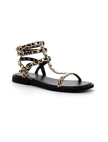 Sandales / Nue Pieds en Cuir les Tropeziennes