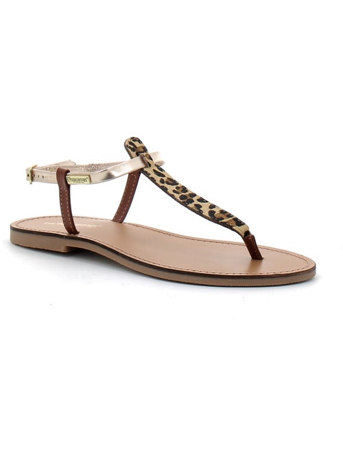 Sandales / Nue Pieds en Cuir les Tropeziennes - Kiabi