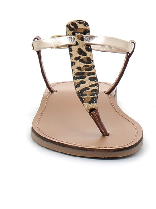 Sandales / Nue Pieds en Cuir les Tropeziennes - Kiabi