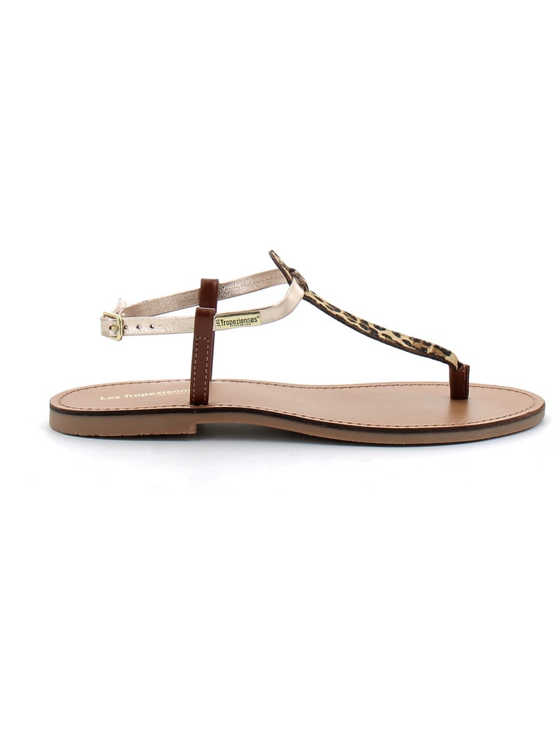 Sandales / Nue Pieds en Cuir les Tropeziennes Blanc - Kiabi