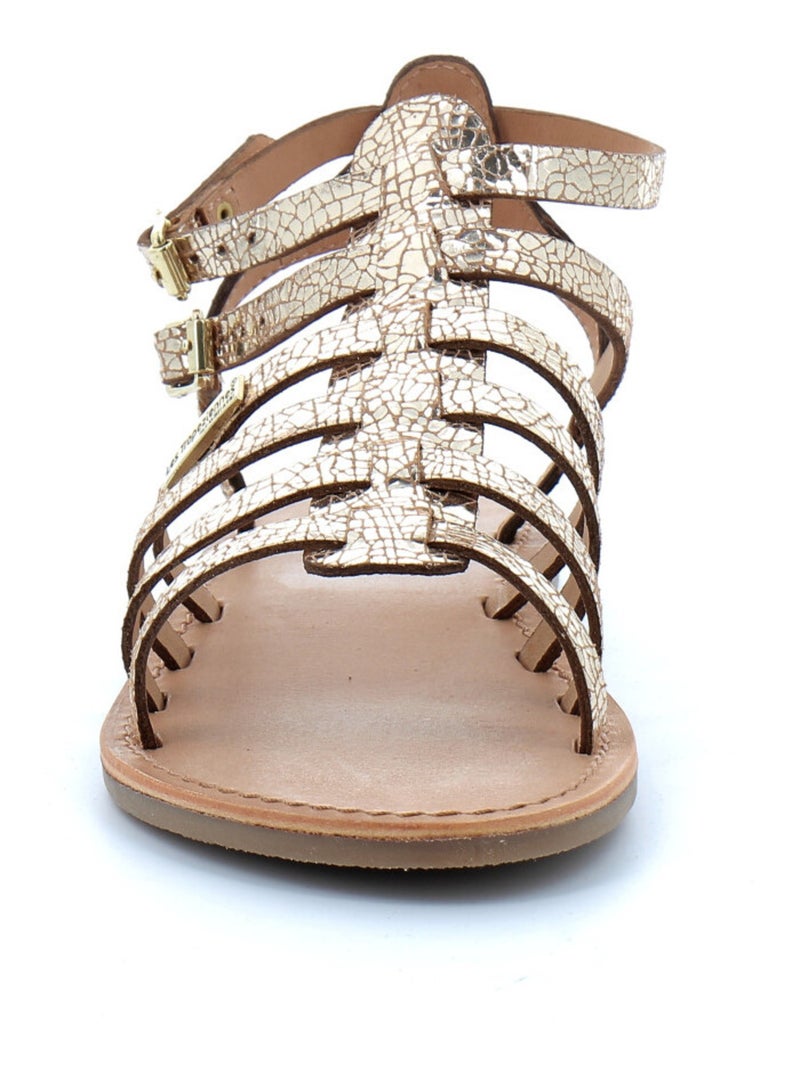 Sandales / Nue Pieds en Cuir les Tropeziennes Doré/or - Kiabi
