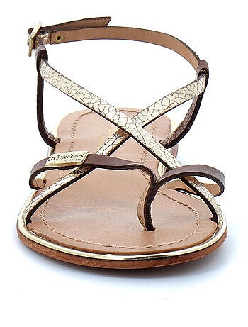 Sandales / Nue Pieds en Cuir les Tropeziennes