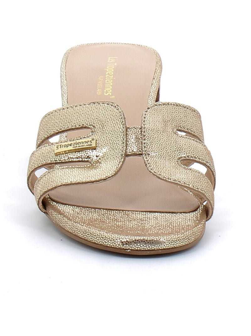 Sandales / Nue Pieds en Cuir les Tropeziennes Doré/or - Kiabi