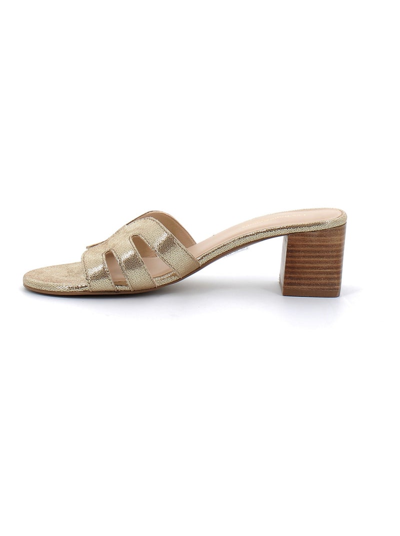 Sandales / Nue Pieds en Cuir les Tropeziennes Doré/or - Kiabi
