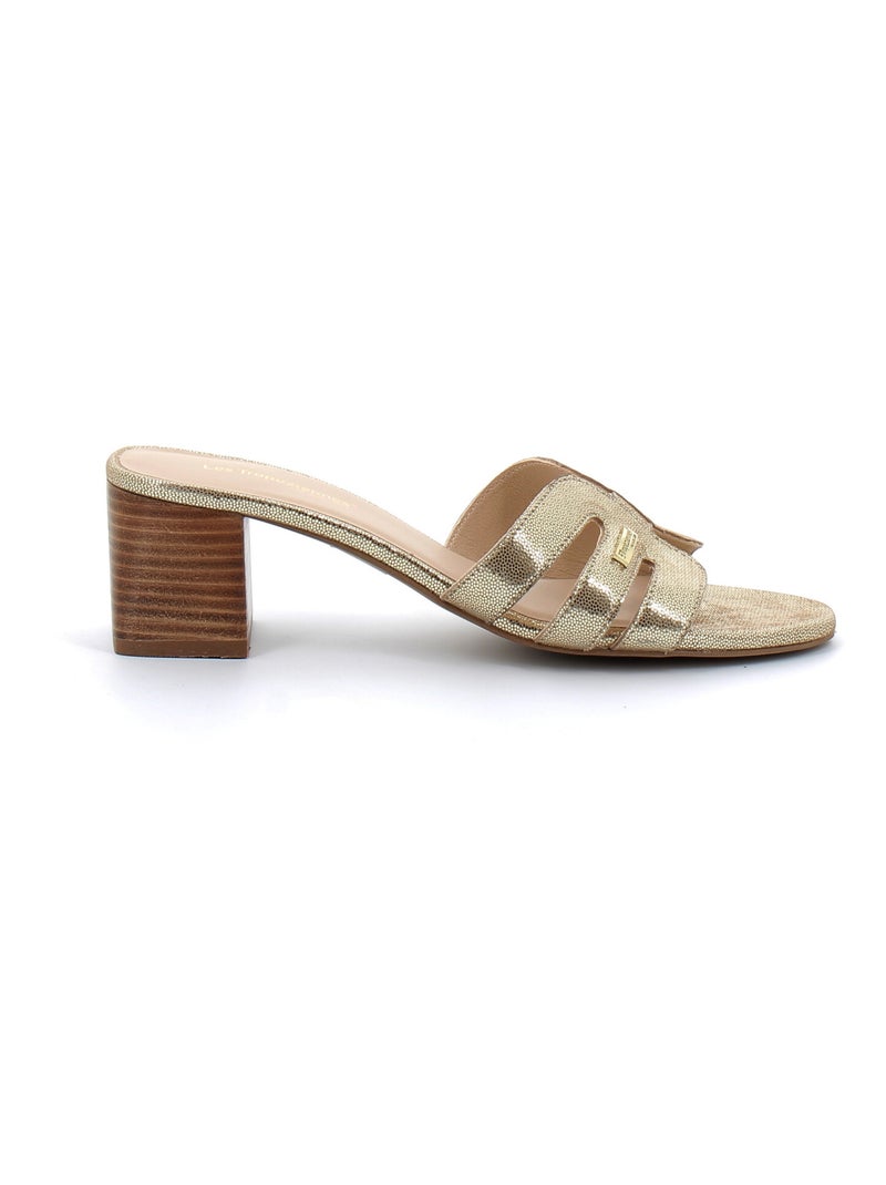 Sandales / Nue Pieds en Cuir les Tropeziennes Doré/or - Kiabi