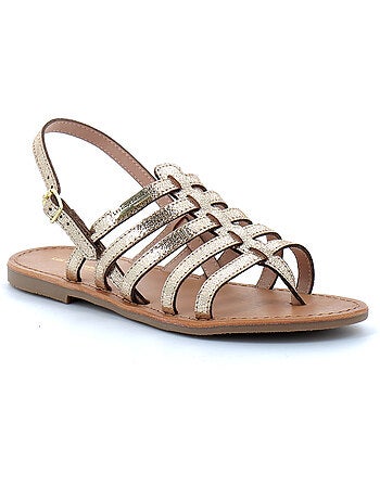 Sandales / Nue Pieds en Cuir les Tropeziennes