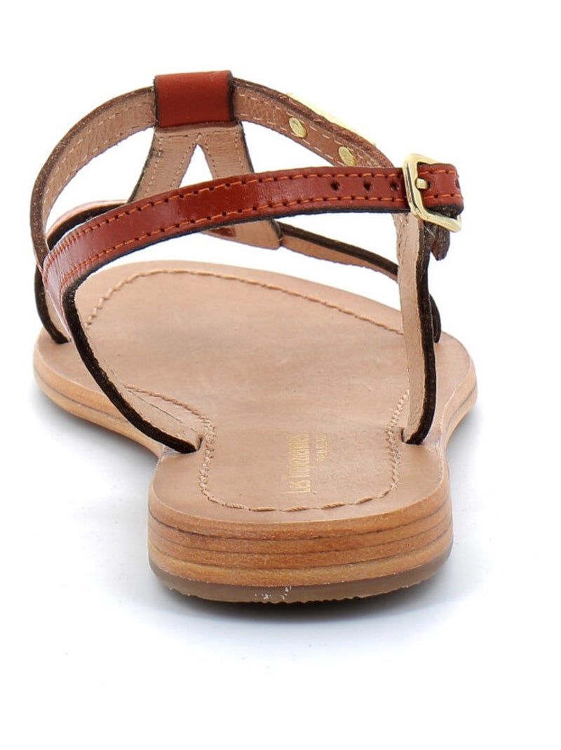 Sandales / Nue Pieds en Cuir les Tropeziennes Marron - Kiabi