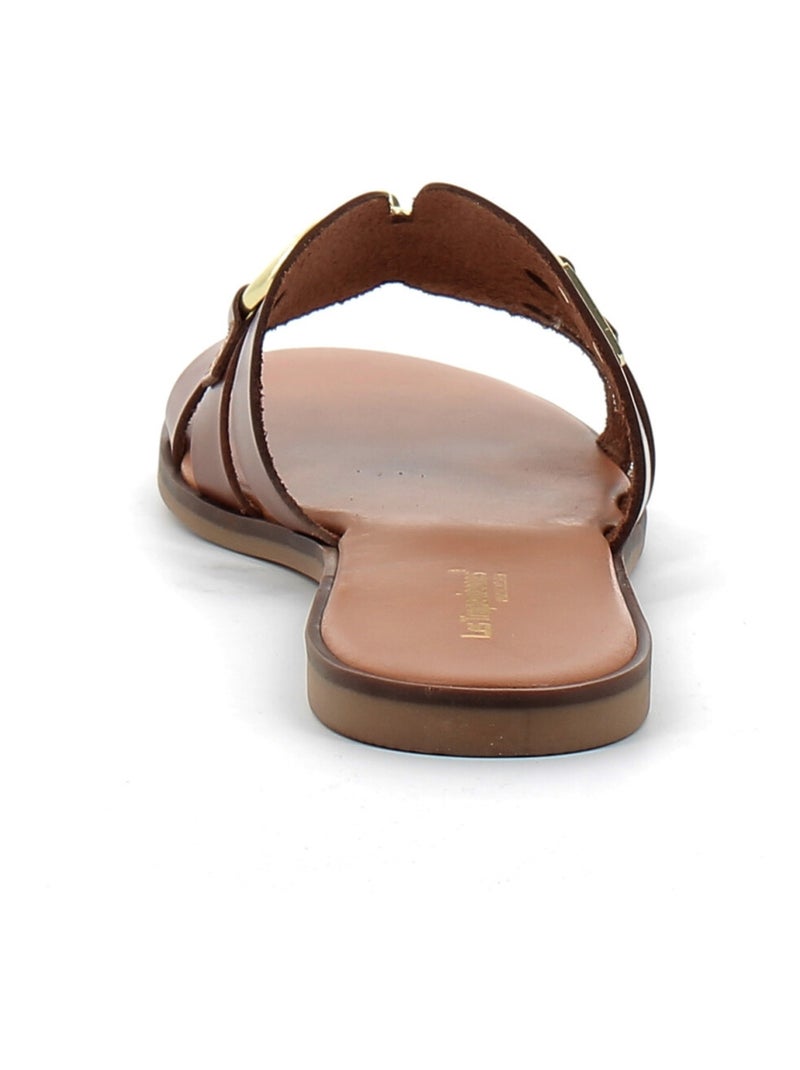 Sandales / Nue Pieds en Cuir les Tropeziennes Marron - Kiabi