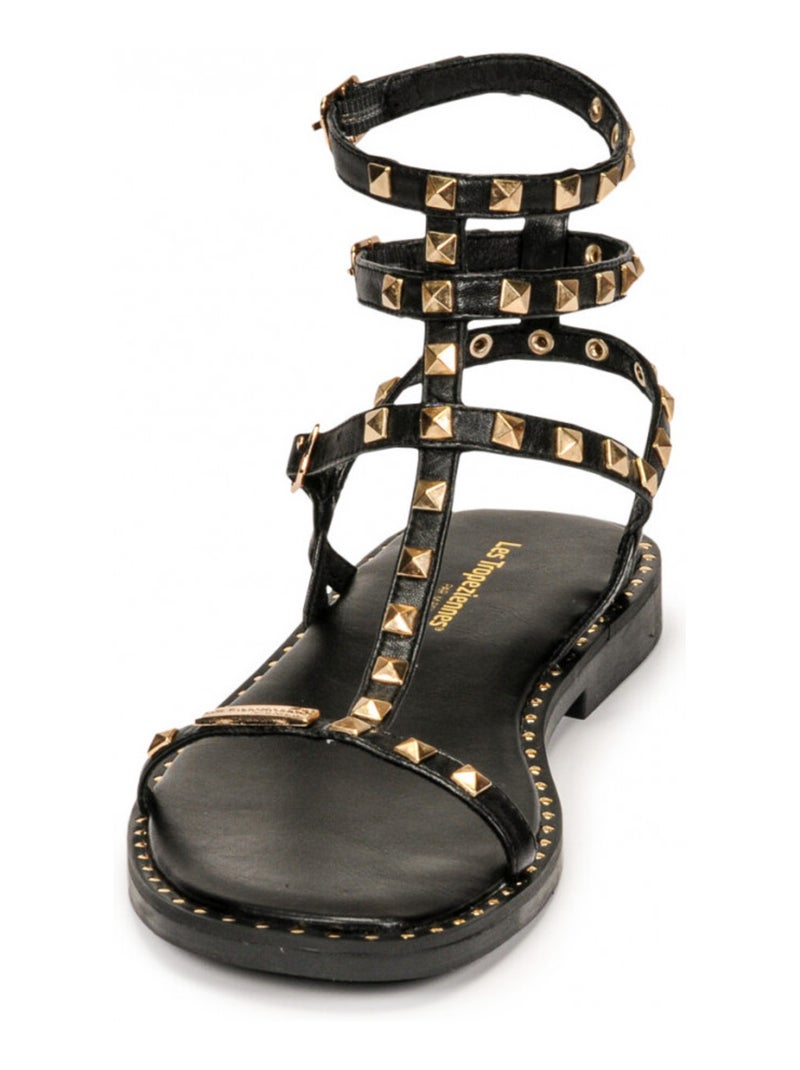Sandales / Nue Pieds en Cuir les Tropeziennes Noir - Kiabi