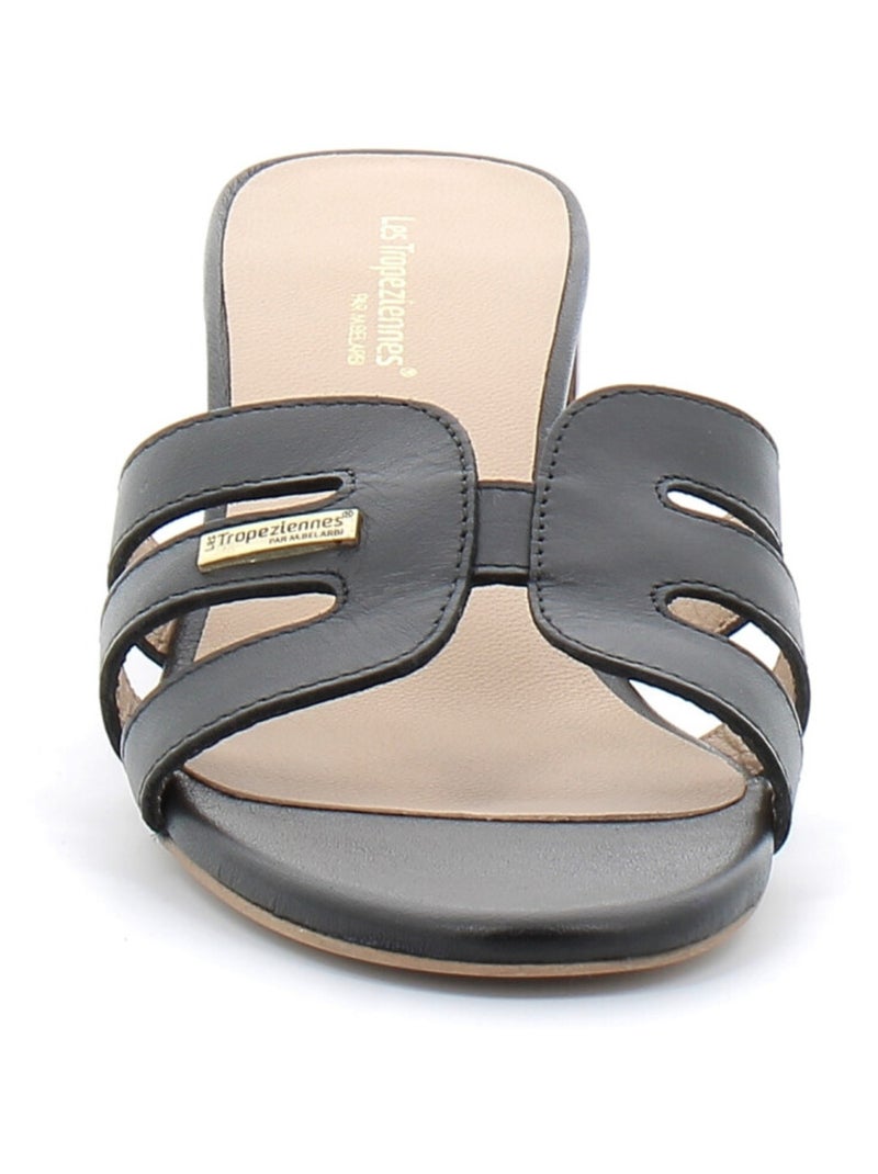 Sandales / Nue Pieds en Cuir les Tropeziennes Noir - Kiabi