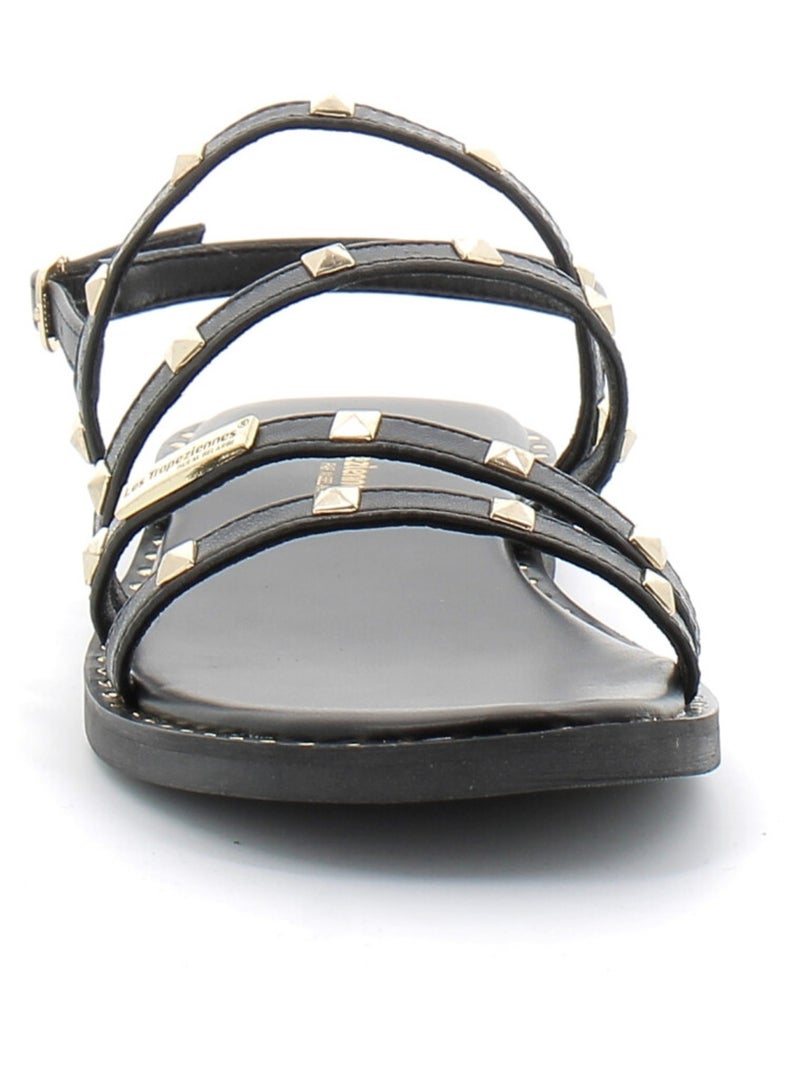 Sandales / Nue Pieds en Cuir les Tropeziennes Noir - Kiabi