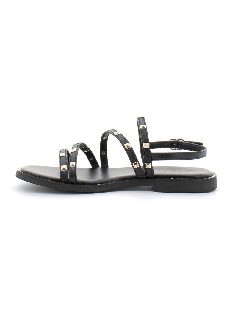 Sandales / Nue Pieds en Cuir les Tropeziennes Noir - Kiabi