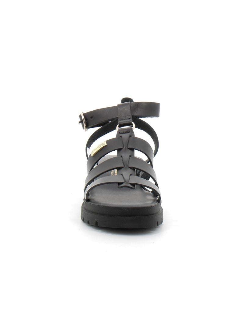 Sandales / Nue Pieds en Cuir les Tropeziennes Noir - Kiabi