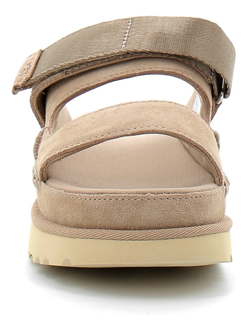 Sandales / Nue Pieds en Daim et eva ugg Beige - Kiabi