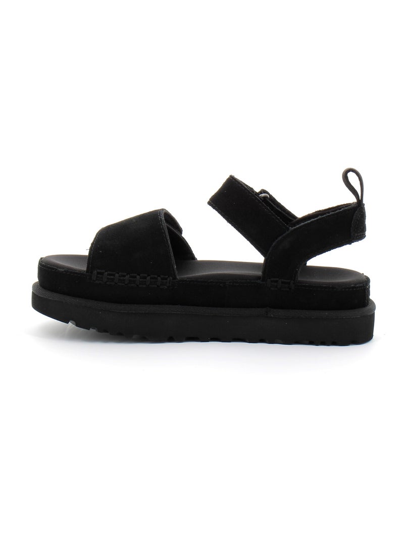 Sandales / Nue Pieds en Daim et eva ugg Noir - Kiabi