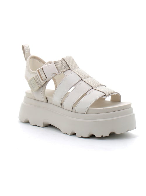 Sandales / Nue Pieds en Nubuck et eva ugg - Kiabi