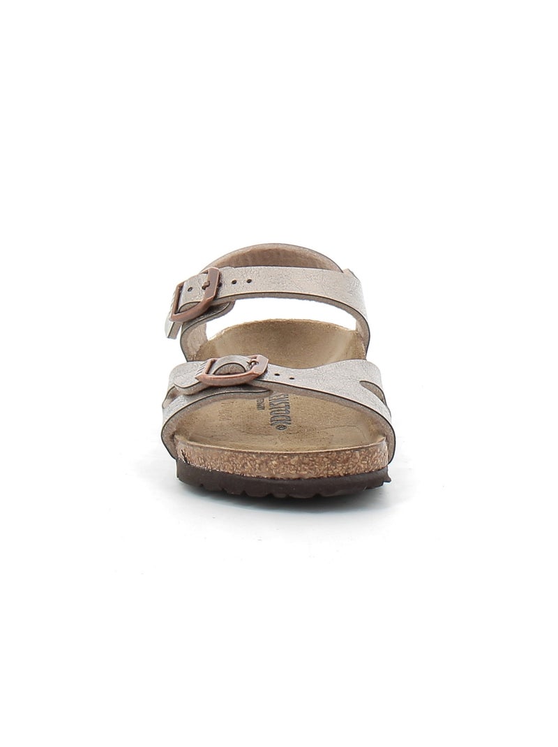 Sandales / Nue Pieds en Synthétique Birkenstock Beige - Kiabi