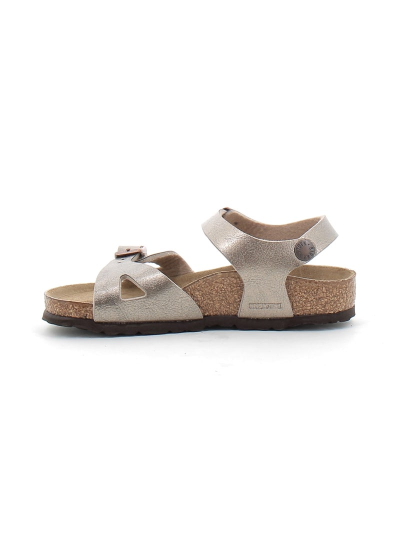 Sandales / Nue Pieds en Synthétique Birkenstock Beige - Kiabi