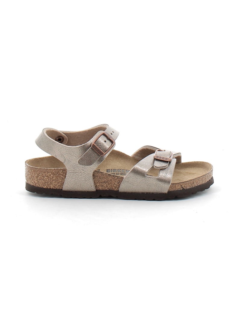 Sandales / Nue Pieds en Synthétique Birkenstock Beige - Kiabi