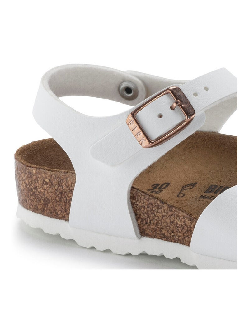 Sandales / Nue Pieds en Synthétique Birkenstock Blanc - Kiabi