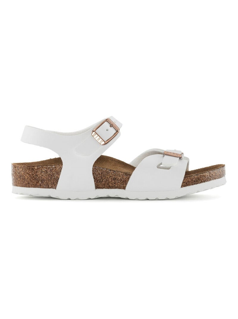 Sandales / Nue Pieds en Synthétique Birkenstock Blanc - Kiabi