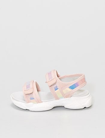 Sandales ouvertes semelles sport