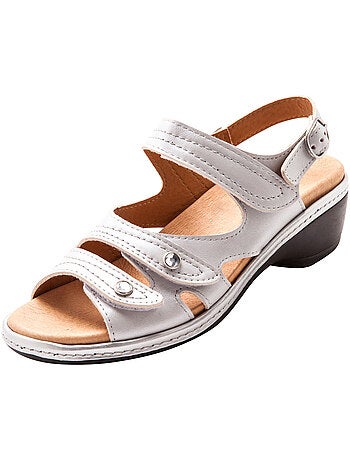 Sandales ouverture totale à aérosemelle - PEDICONFORT