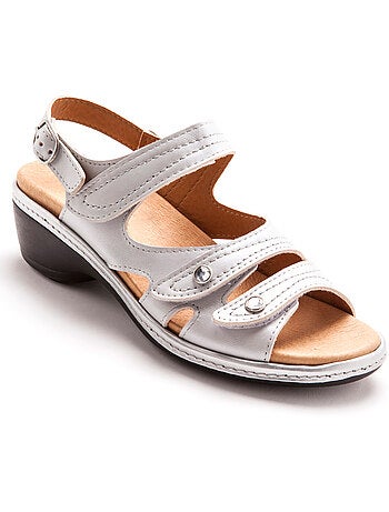 Sandales ouverture totale à aérosemelle - PEDICONFORT