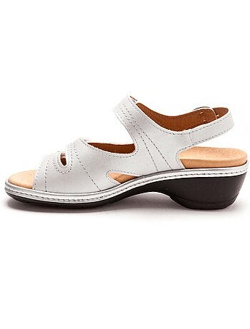 Sandales ouverture totale à aérosemelle - PEDICONFORT